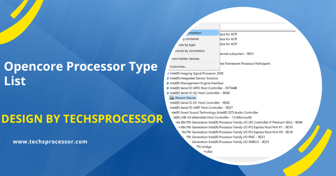 Opencore Processor Type List – A Complete Guide for Hackintosh Users